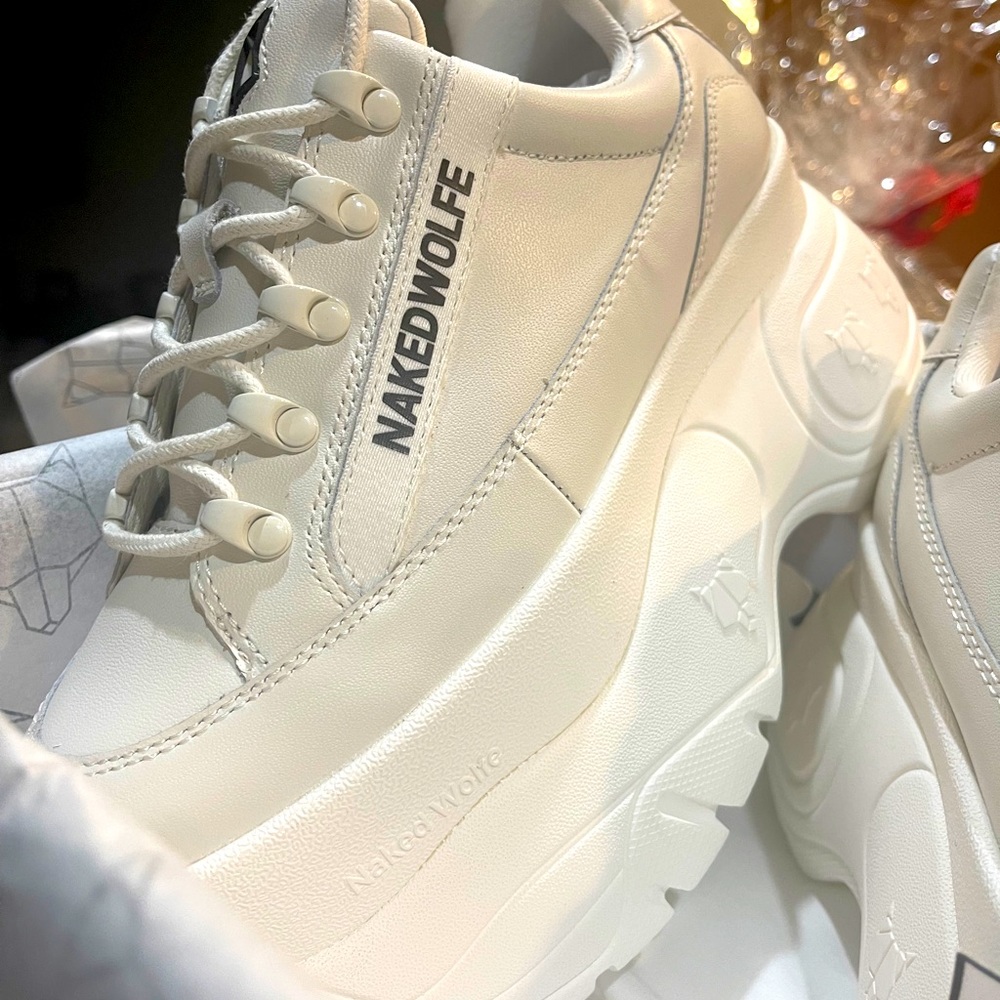 NAKED WOLFE Sporty 70mm Sprinter Platform Sneakers